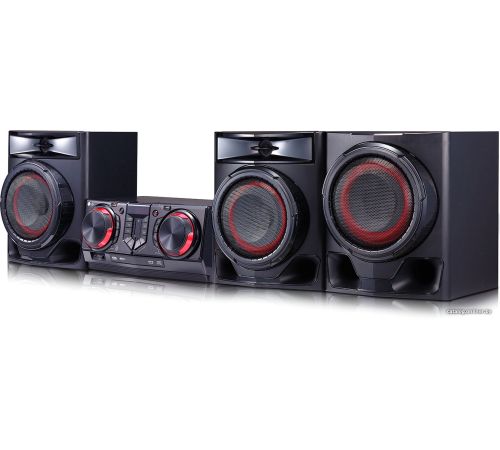 Музыкальный центр LG X-Boom CJ45 с колонками CJS45F/CJS45W