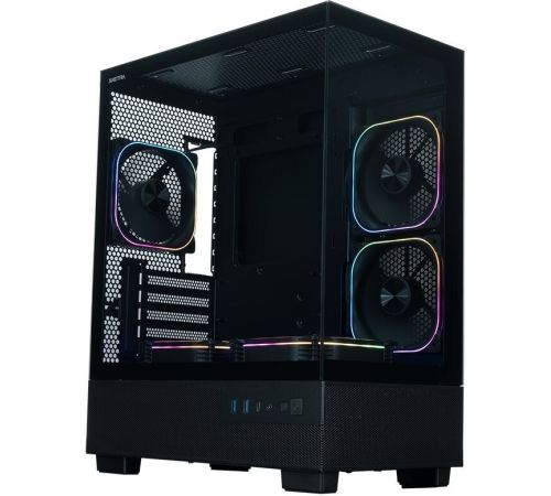 Корпус XASTRA Q400M 5ARGB-FG-C6-UC черный