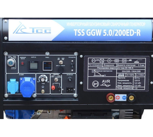 Бензиновый генератор ТСС GGW 5.0/200ED-R