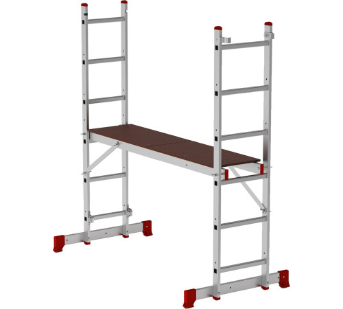 Лестница-трансформер Новая высота NV 1415 помост 6 ступеней