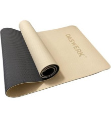 Коврик Daswerk 680030 бежевый/черный