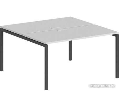 Стол Norden 140x123.8x75 SG.242.WH.44.AN антрацит/белый
