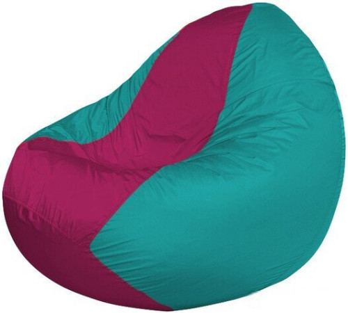 Кресло-мешок Flagman Classic К2.1-245 бирюзовый/фуксия