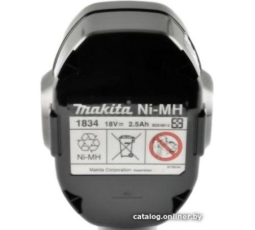 Аккумулятор Makita 1834 18В/2.5 Ah