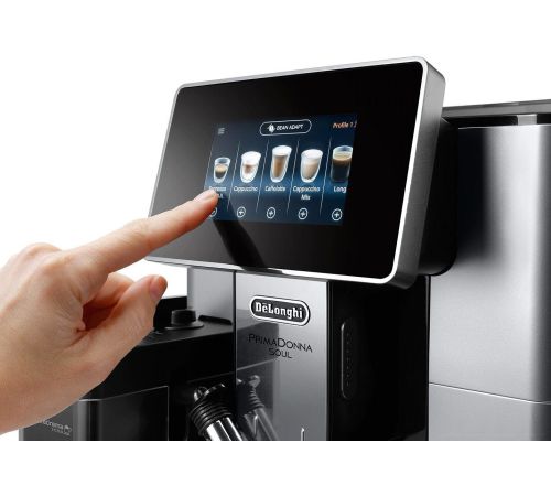 Кофемашина DeLonghi PrimaDonna Soul ECAM610.55.SB