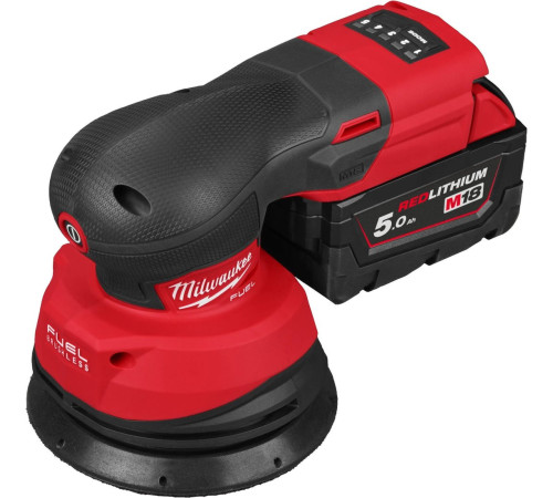Эксцентриковая шлифмашина Milwaukee M18 FROS125 4933498254 с 2-мя АКБ, кейс