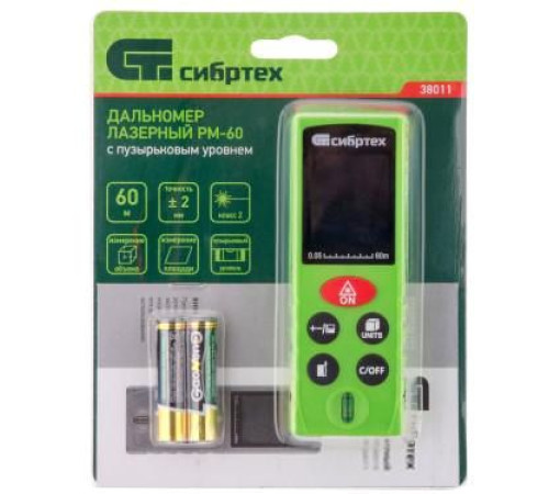 Лазерный дальномер СибрТех PM-60 38011