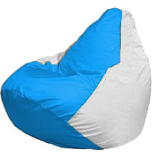 Кресло-мешок Flagman Груша Мини L Г0.1-282 голубой/белый