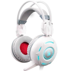 Наушники с микрофоном  A4Tech Bloody G300 белая