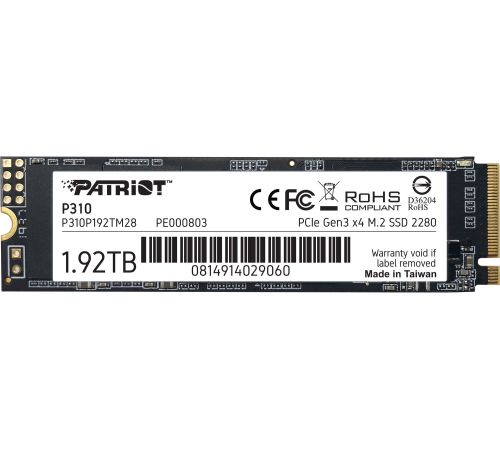 SSD Patriot P310 1.92TB P310P192TM28