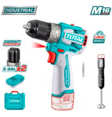 Total TCKLI1628 шуруповерт, блендер, 2 АКБ, кейс