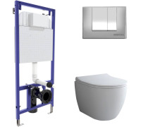 Унитаз подвесной Berges Wasserhaus Novum 043267