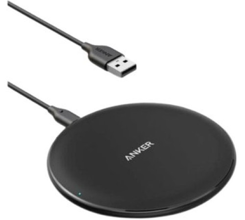 Беспроводное зарядное Anker 313 Wireless Charger Pad A2503 черный