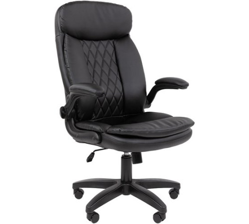Офисное кресло CHAIRMAN 533 экокожа черный