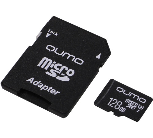 Карта памяти QUMO microSDXC QM128GMICSDXC10U3 128GB