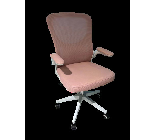 Офисное кресло Mio Tesoro Ноэми розовый/белый, пластик