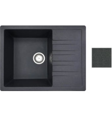 Кухонная мойка БелЭворс Vega L антрацит, без сифона