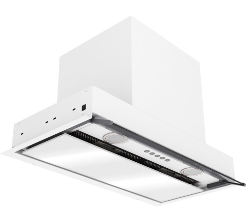 Кухонная вытяжка Elikor Sense Glass 60П-1000 229362 белый/белое стекло