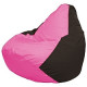 Кресло-мешок Flagman Груша Мини L Г0.1-200 розовый/коричневый
