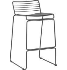 Стул Stool Group Danny черный с черной подушкой