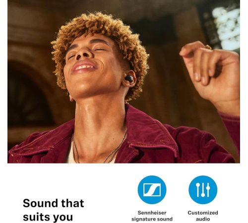 Наушники Sennheiser Accentum True Wireless черный