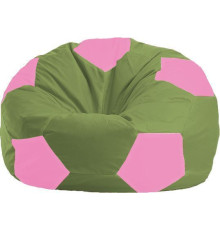 Кресло-мешок Flagman Мяч Стандарт М1.1-226 оливковый/розовый