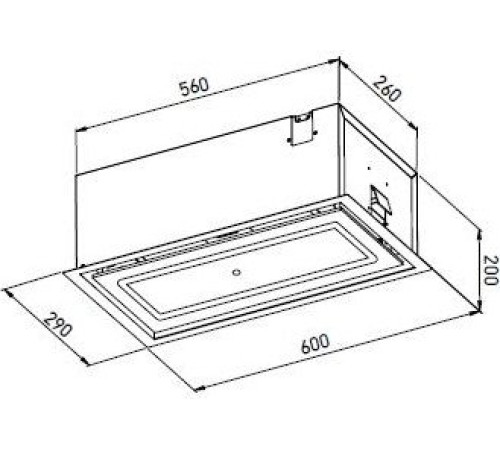 Кухонная вытяжка ZorG Addu 1060 60 S черный