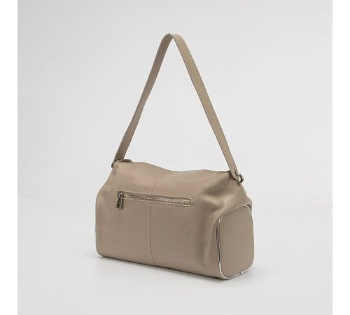 Женская сумка Poshete 845-SJ7253NOL-LCF светлый кофейный