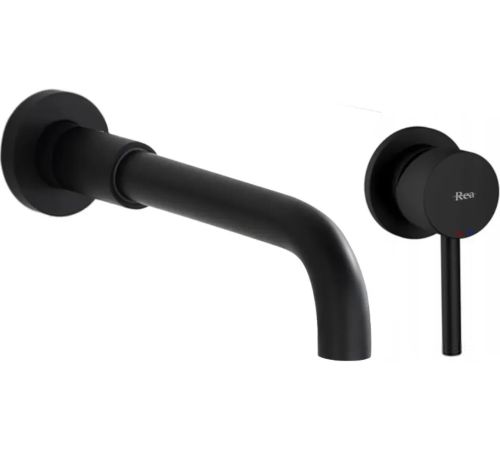 Смеситель Rea Lungo Long B0371 черный матовый