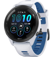 Умные часы Garmin Forerunner 265 белый камень/синий