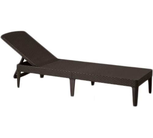 Шезлонг Keter Jaipur Sun коричневый