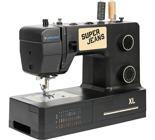 Электромеханическая швейная машина Jaguar Super Jeans XL