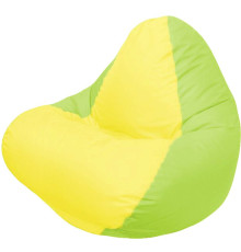 Кресло-мешок Flagman Relax Г4.1-036 салатовый/желтый