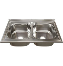 Кухонная мойка Mixline 530528 полированная, 0.6 мм