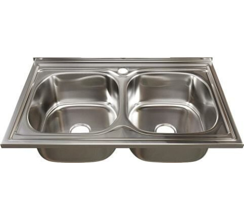 Кухонная мойка Mixline 530528 полированная, 0.6 мм