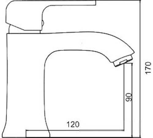 Смеситель Ledeme H44 L1044