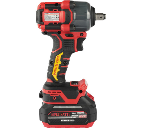 Гайковерт Felisatti FT1618 с 2-мя АКБ, кейс