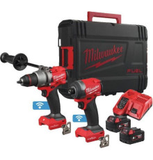 Milwaukee M18 ONEPP2A3-502X 4933493244 шуруповерт, винтоверт, 2 АКБ, кейс