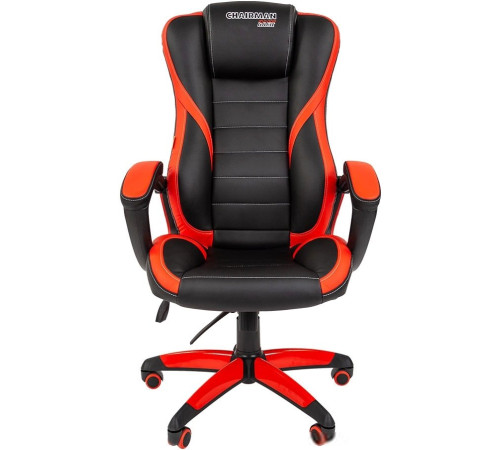 Кресло CHAIRMAN Game 22 черный/красный