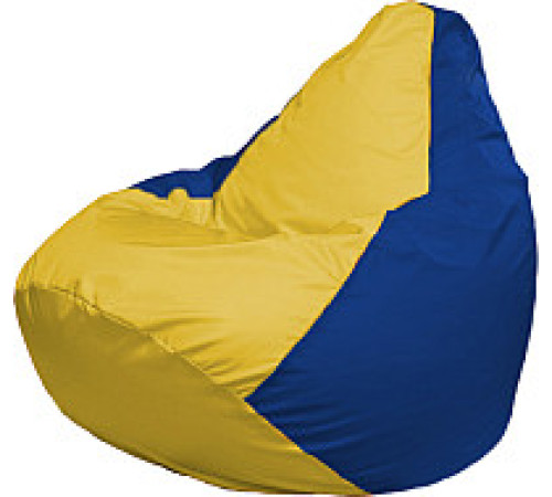 Кресло-мешок Flagman Груша Супер Мега 4XL Г5.1-254 жёлтый/синий