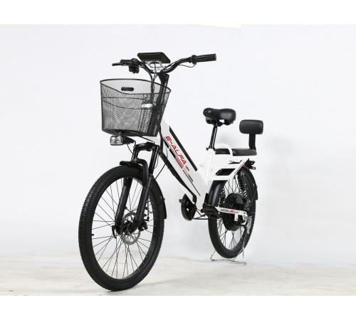 Электровелосипед SameBike Е-Alfa New SB-E-ALFA350-36/10 белый