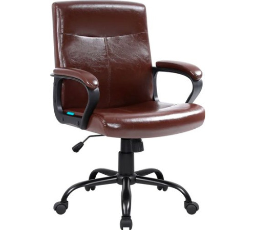 Офисное кресло Defender Madrid коричневый