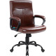 Офисное кресло Defender Madrid коричневый