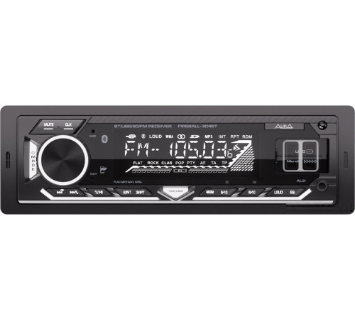 USB-магнитола Aura Fireball-304BT