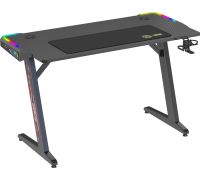 Геймерский стол CACTUS CS-GTZ-BK-RGB