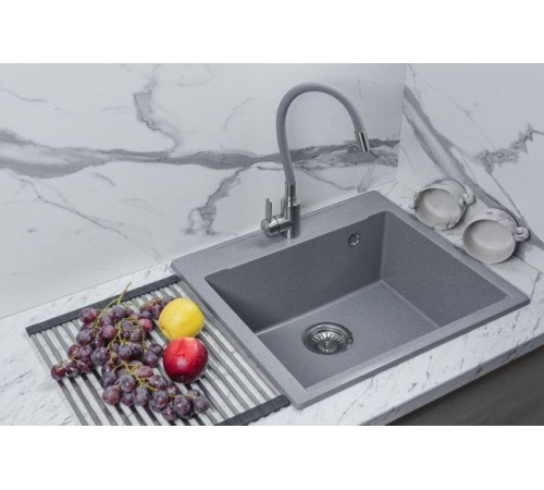 Кухонная мойка AV Engineering Unit AVE550500SLA серебристый