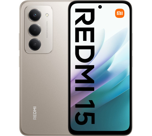 Телефон Xiaomi Redmi 15 4G 6GB/128GB международная версия титановый