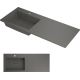 Умывальник Roxen Faber 110L 30010110L-DG серый