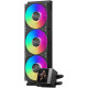 Система жидкостного охлаждения для процессора PCCooler DC360 Pro ARGB Display черный