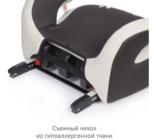 Детское сиденье Siger Fix Lux KRES3996 енот серый/бежевый